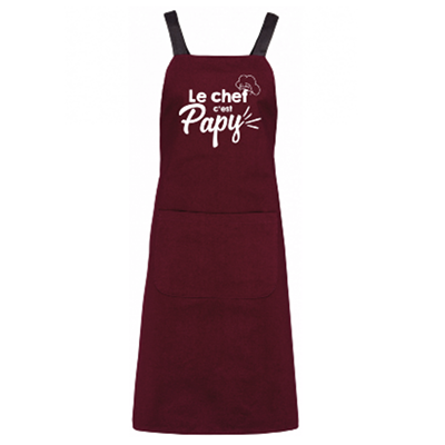 Tablier Bio "chef Papy"