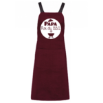 Tablier Bio "papa Roi du BBQ" 6 tablier papa roi du BBQ