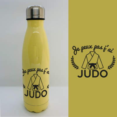 Bouteille Isotherme "Je Peux Pas J'ai Judo"