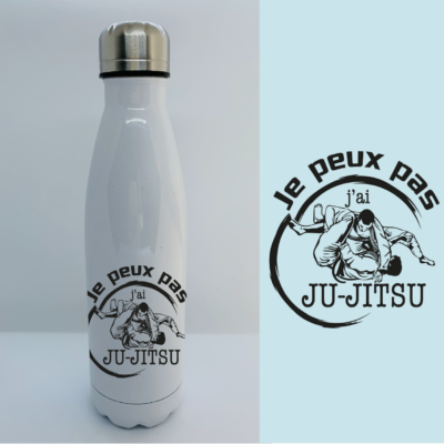 Bouteille Isotherme "Je peux pas j'ai Jujitsu"