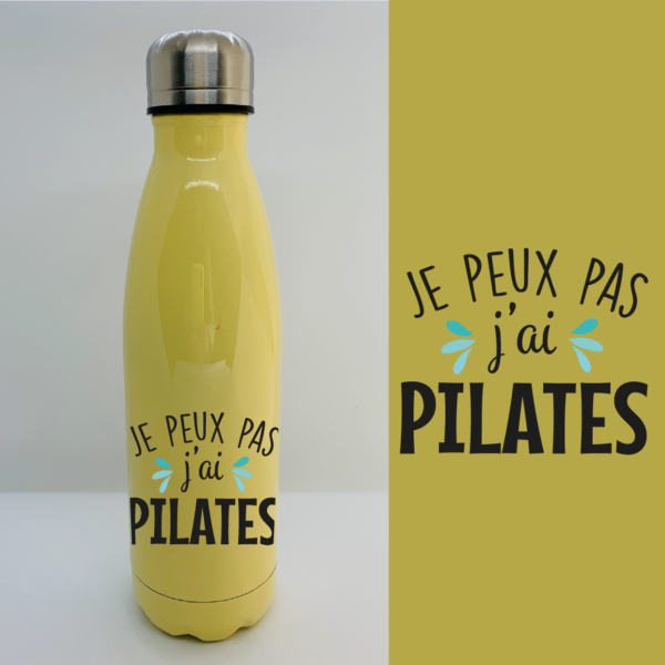 gourde je peux pas jai pilates jaune e1767962200235