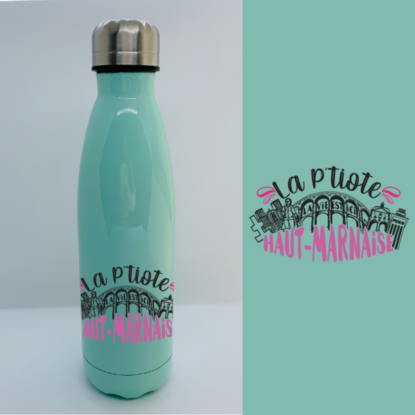 Bouteille Isotherme "La P'tiote Haut-Marnaise" 7 Bouteille Isotherme "La P'tiote Haut-Marnaise" – Image 5
