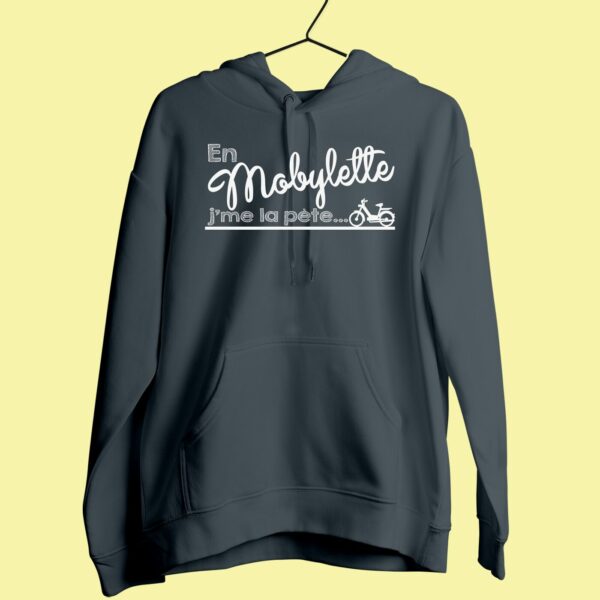 Sweat Femme "En mobylette j'me la pète" – Image 6