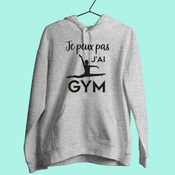 Sweat Femme "je Peux Pas J'ai Gym"(grand Écart)
