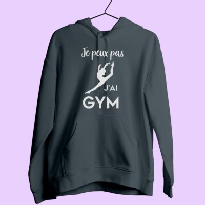 Sweat Femme "je Peux Pas J'ai Gym"(saut)