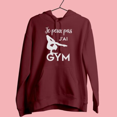 Sweat Femme "je Peux Pas J'ai Gym"(sol) – Image 4