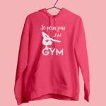 Sweat Femme "je Peux Pas J'ai Gym"(sol) 13 sweat femme gym sol rose fushia