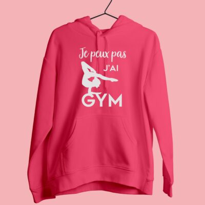 Sweat Femme "je Peux Pas J'ai Gym"(sol)