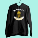 sweat femme je ne peux pas jai moto noir