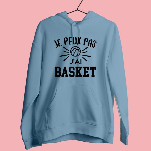 Sweat Femme "je Peux Pas J'ai Basket" – Image 3