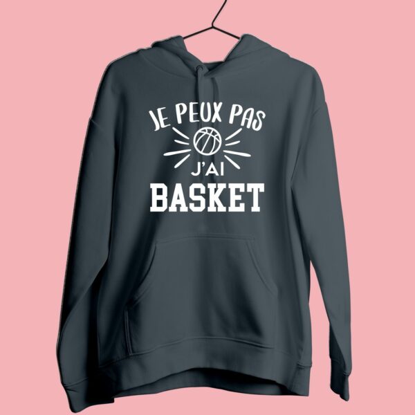 Sweat Femme "je Peux Pas J'ai Basket" – Image 5