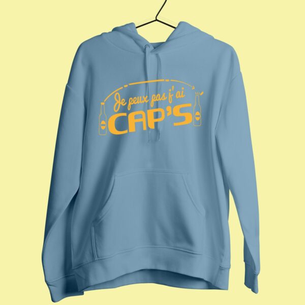 Sweat Femme "je Peux Pas J'ai Cap's" – Image 3