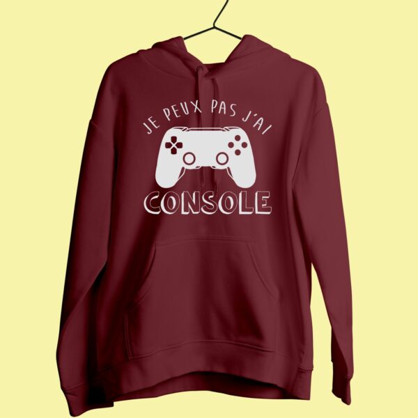 Sweat Femme "je Peux Pas J'ai Console" – Image 4