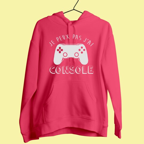 Sweat Femme "je Peux Pas J'ai Console" – Image 3