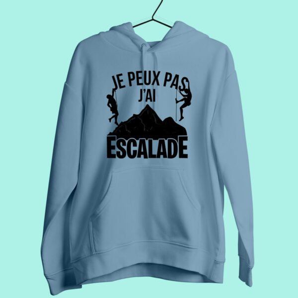 Sweat Femme "je Peux Pas J'ai Escalade" – Image 3