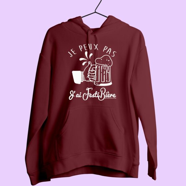Sweat Femme "je Peux Pas J'ai Festibière" – Image 4