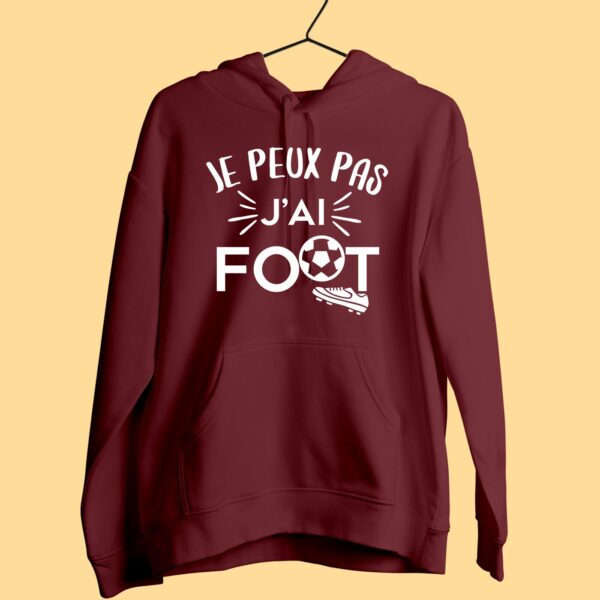 Sweat Femme "je Peux Pas J'ai Foot" – Image 4