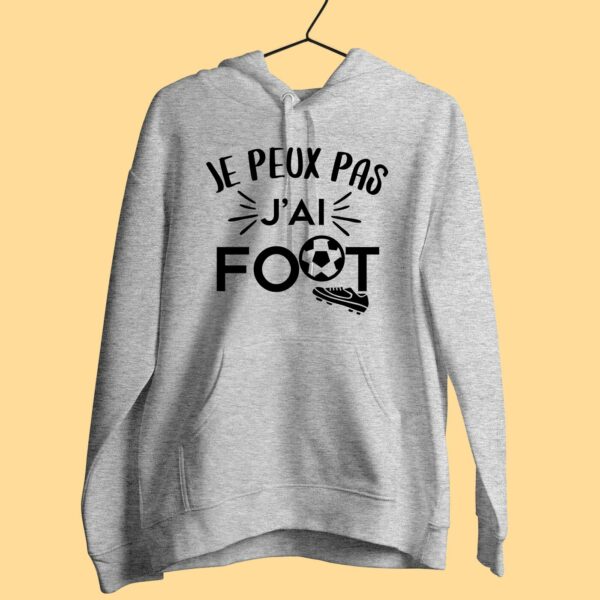 Sweat Femme "je Peux Pas J'ai Foot" – Image 2
