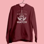 sweat femme je peux pas jai match bordeaux