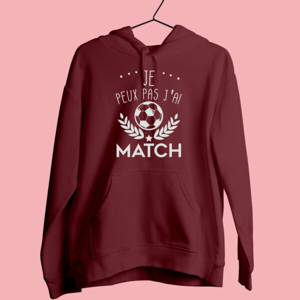 Sweat Femme "je Peux Pas J'ai Match"