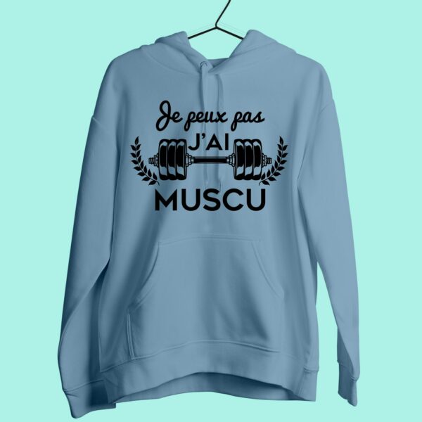 Sweat Femme "je Peux Pas J'ai Muscu" – Image 2