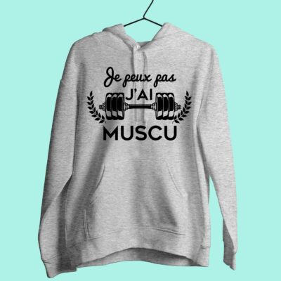 Sweat Femme "je Peux Pas J'ai Muscu"