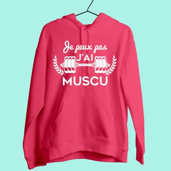 Sweat Femme "je Peux Pas J'ai Muscu" – Image 3