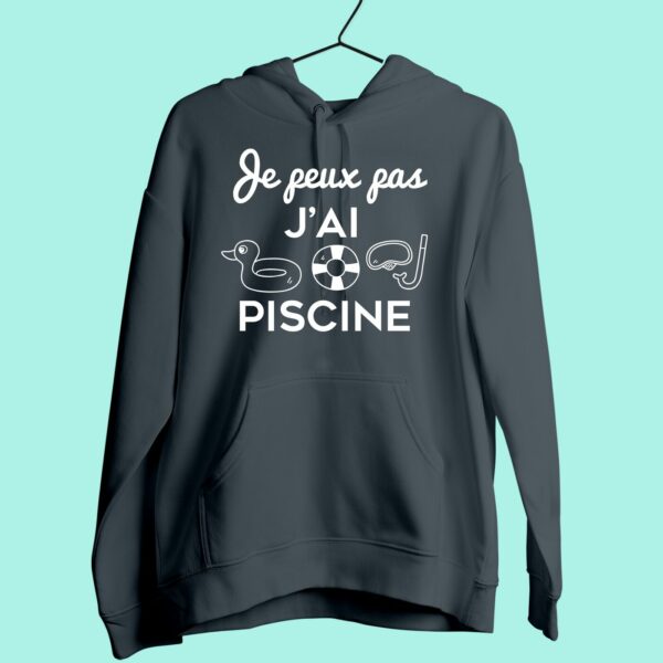 Sweat Femme "je Peux Pas J'ai Piscine" – Image 5