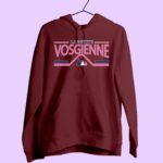 sweat femme la petite vosgienne bordeaux