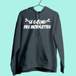 Sweat Femme "le Gang Des Mobylettes" 13 sweat femme le gang des mobylettes gris anthracite