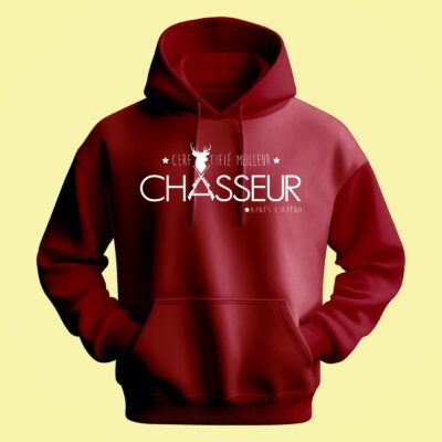 Sweat Homme "Certifié Meilleur Chasseur Après L'apéro"