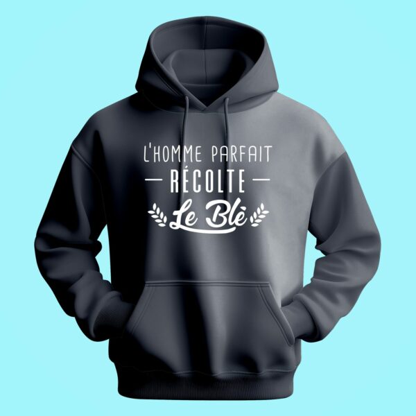 Sweat Homme "l'homme Parfait Récolte Le Blé" – Image 5