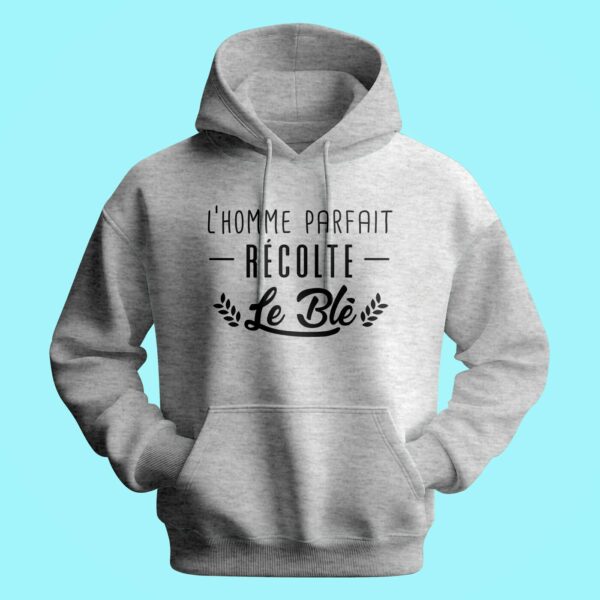 Sweat Homme "l'homme Parfait Récolte Le Blé" – Image 2