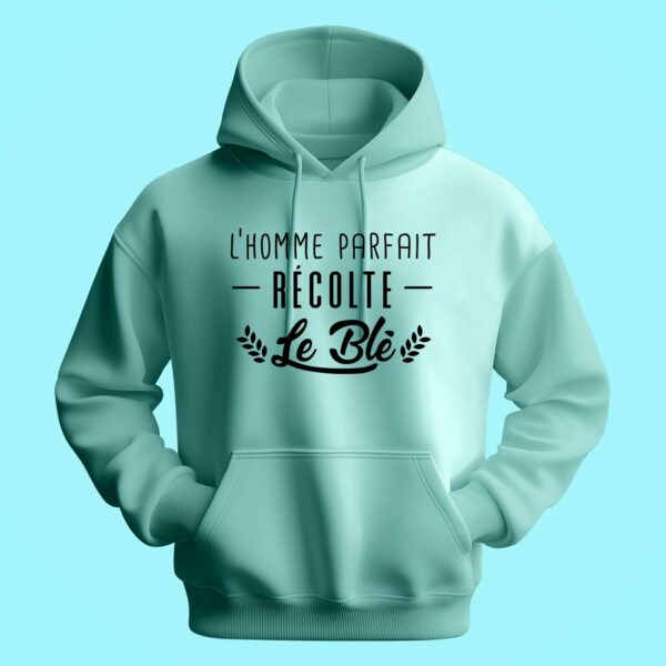 Sweat Homme "l'homme Parfait Récolte Le Blé" – Image 3