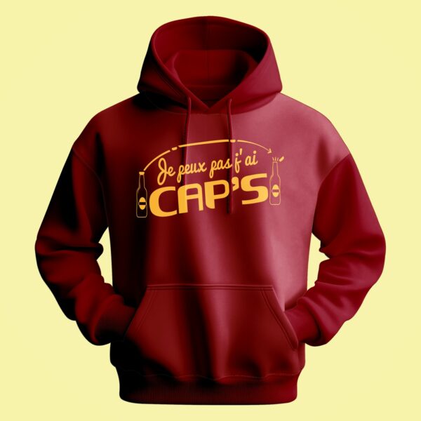 Sweat Homme "je Peux Pas J'ai Cap's" – Image 4