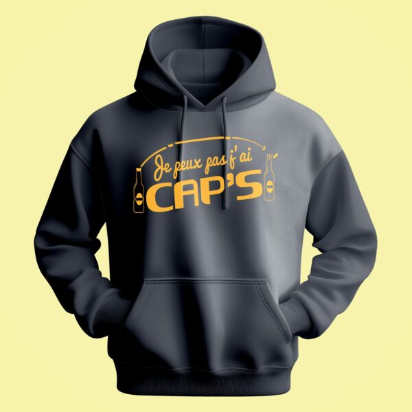 Sweat Homme "je Peux Pas J'ai Cap's" – Image 5