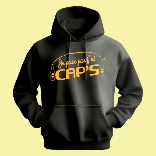 Sweat Homme "je Peux Pas J'ai Cap's" – Image 6
