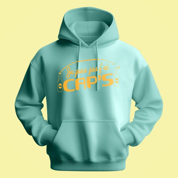 Sweat Homme "je Peux Pas J'ai Cap's" – Image 3