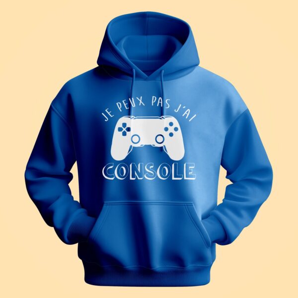 Sweat Homme "je Peux Pas J'ai Console" – Image 3