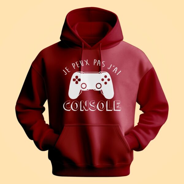 Sweat Homme "je Peux Pas J'ai Console" – Image 4