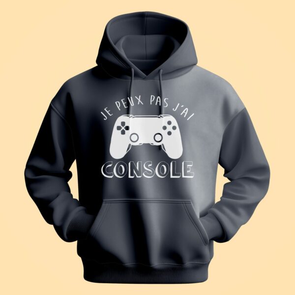 Sweat Homme "je Peux Pas J'ai Console" – Image 5