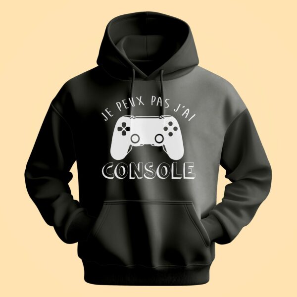 Sweat Homme "je Peux Pas J'ai Console" – Image 6