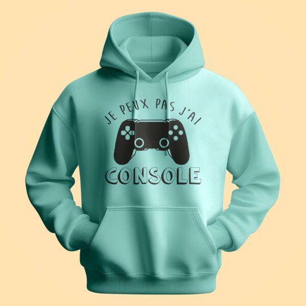 Sweat Homme "je Peux Pas J'ai Console" – Image 2