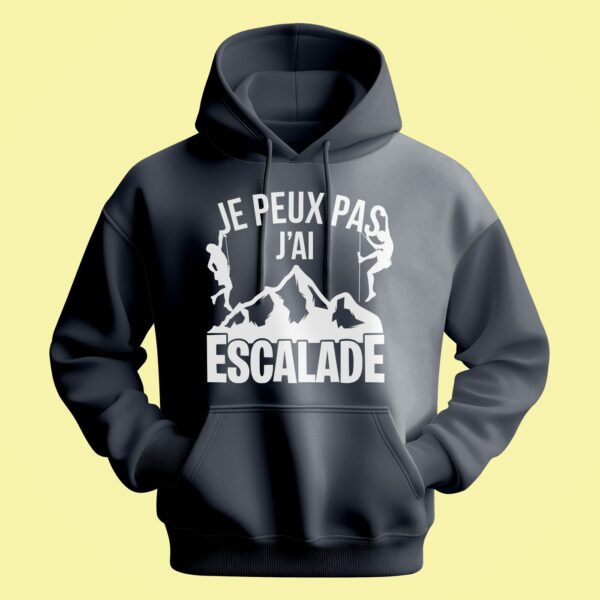 Sweat Homme "je Peux Pas J'ai Escalade" – Image 6