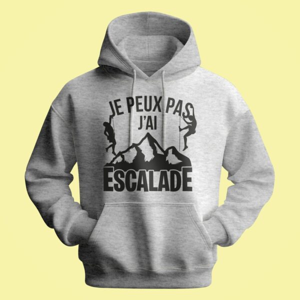 Sweat Homme "je Peux Pas J'ai Escalade" – Image 2