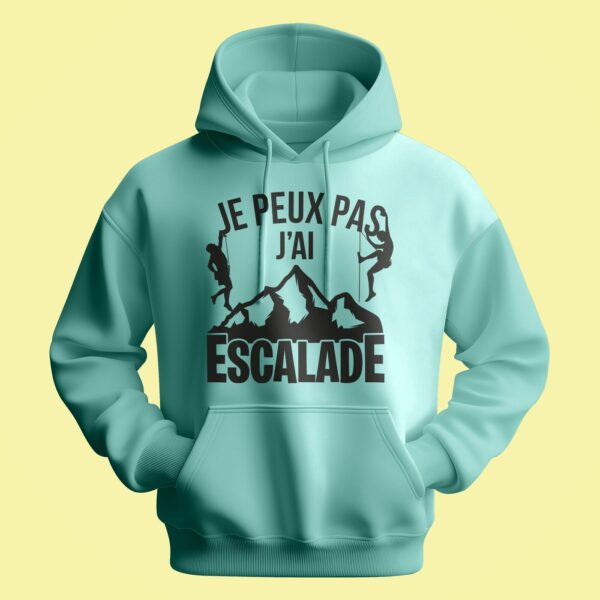 Sweat Homme "je Peux Pas J'ai Escalade" – Image 3