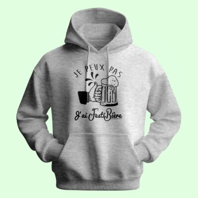 Sweat Homme "Je Peux Pas J'ai Festibière" – Image 2