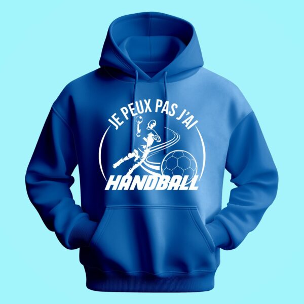 Sweat Homme "je Peux Pas J'ai Handball" – Image 4