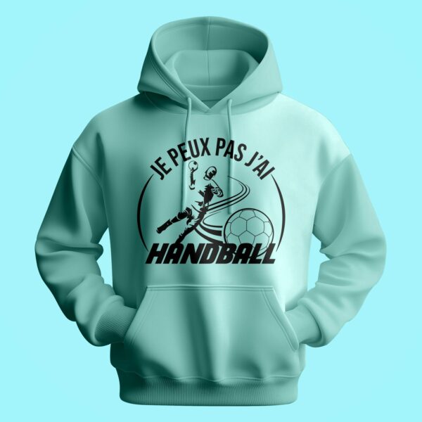 Sweat Homme "je Peux Pas J'ai Handball" – Image 3
