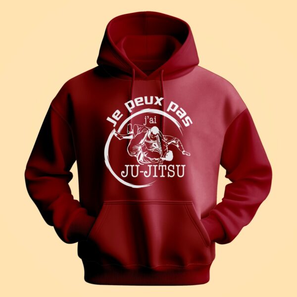 Sweat Homme "je Peux Pas J'ai Jujitsu" – Image 4